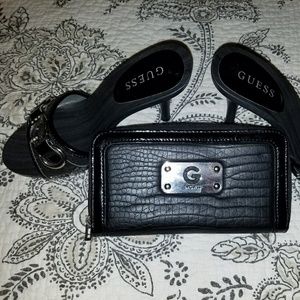 GUESS SHOES AND WALLET